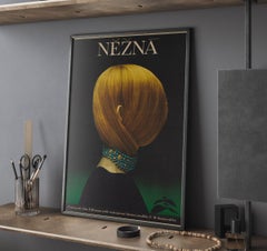 Nezna Une Femme Douce 1970 Original Czech Film Poster, Olga Poláčková-Vyleťalová