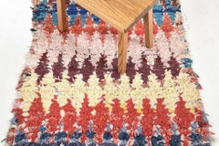 Vintage Moroccan Boujad Tribe Berber Runner