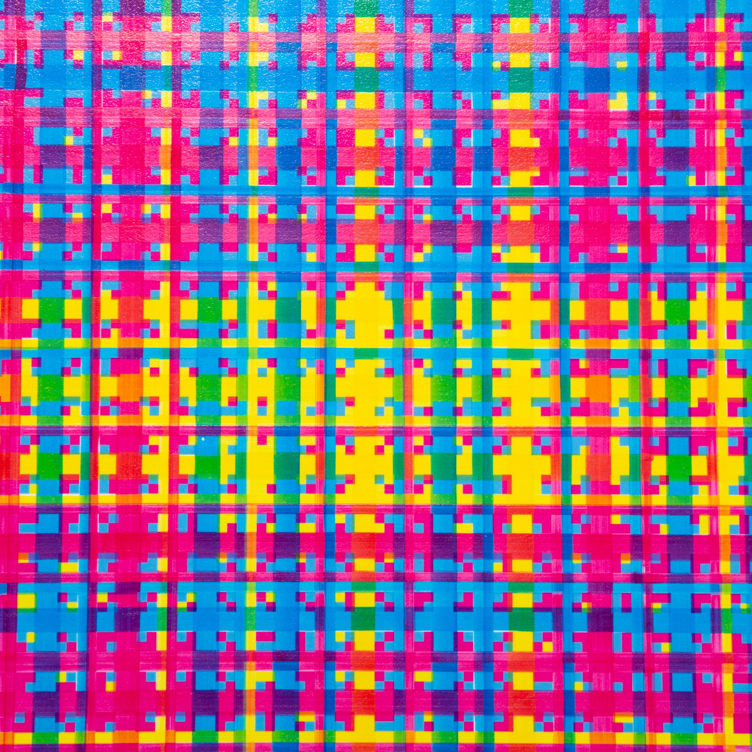 El artista afincado en Chicago Jan Pieter Fokkens utiliza su obra como medio para procesar lo incomprensible. Navegando por la relación entre la abstracción algorítmica y las cualidades tangibles del dibujo y el color, Fokkens medita sobre cómo la