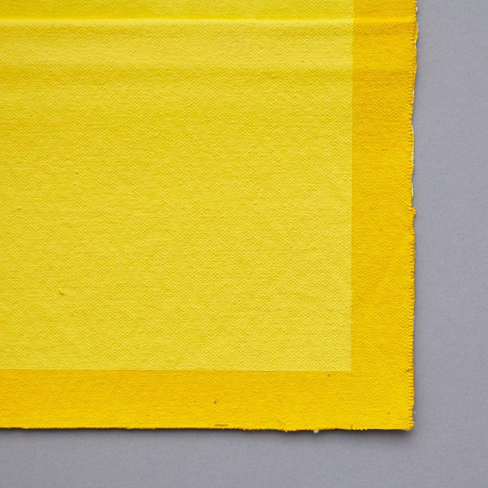 Ángela De La Cruz Pinch Yellow Contemporary Artwork, 2015 For Sale 2