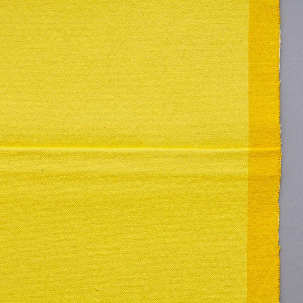 Ángela De La Cruz Pinch Yellow Contemporary Artwork, 2015 For Sale 4
