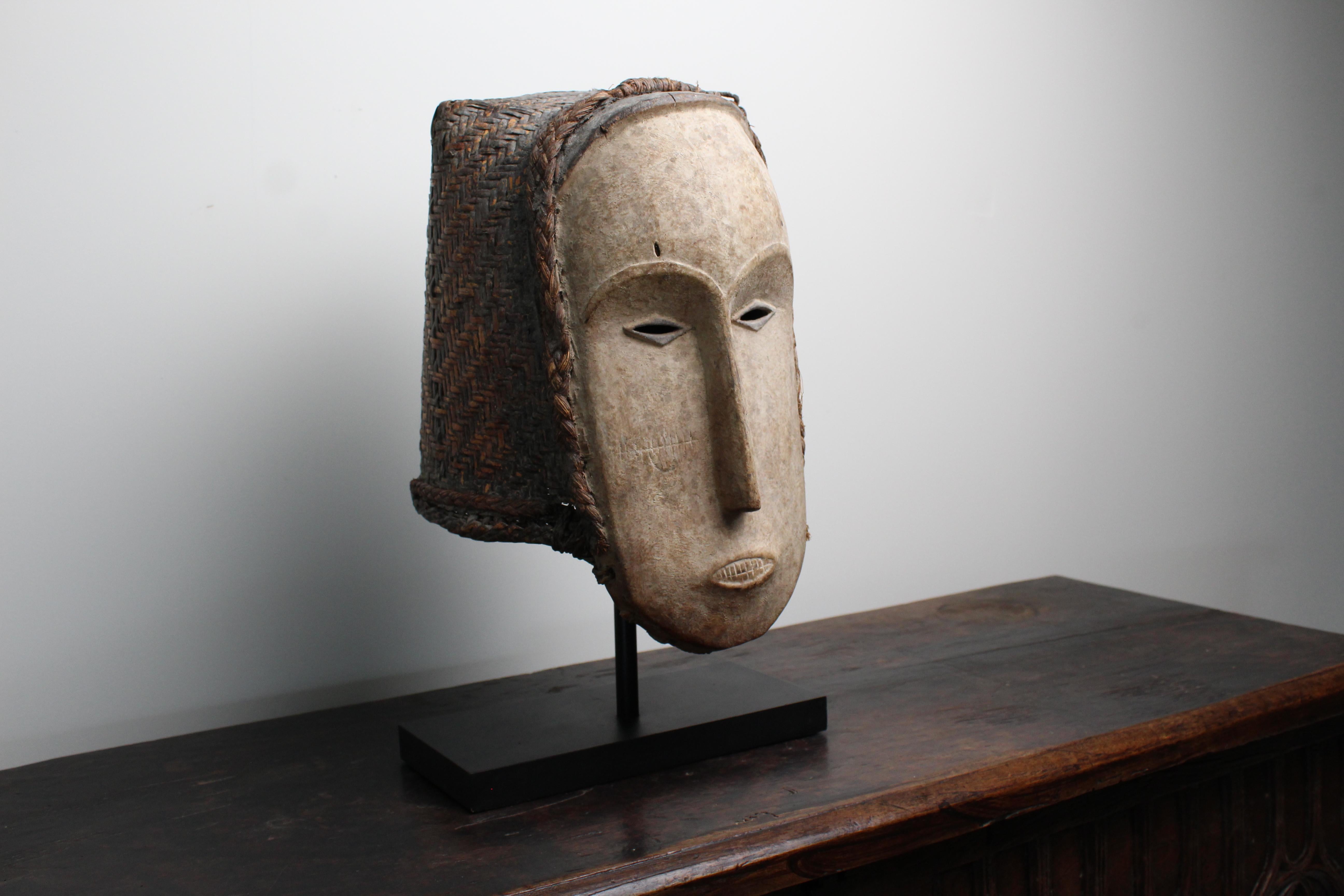 Mid-20th Century Ngil mask Fang tribe Gabon