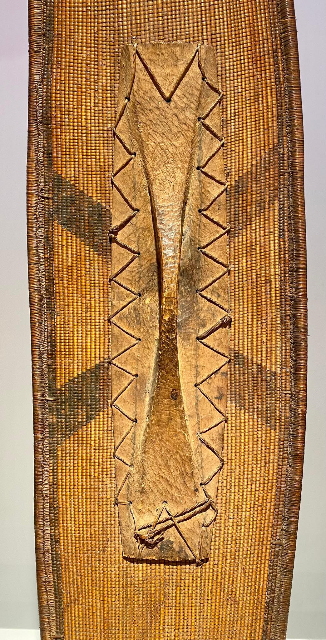 Ngombe Doko tribe Tribal wicker Shield - DR Congo - 19th Century - African Art For Sale 1