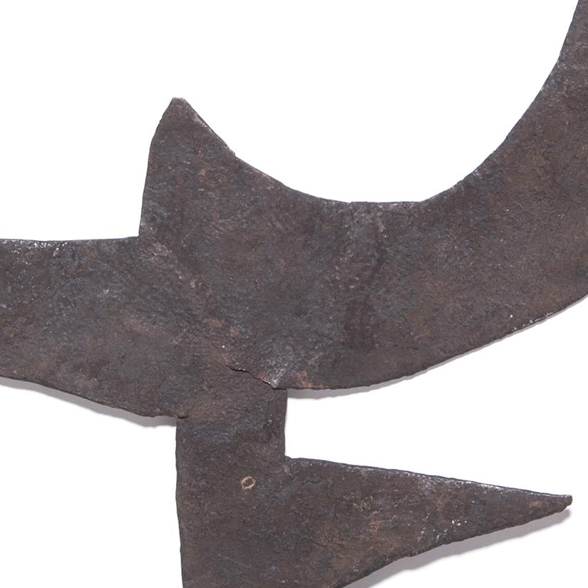 Cuchillo arrojadizo ngombe, c. 1900 Tribal en venta