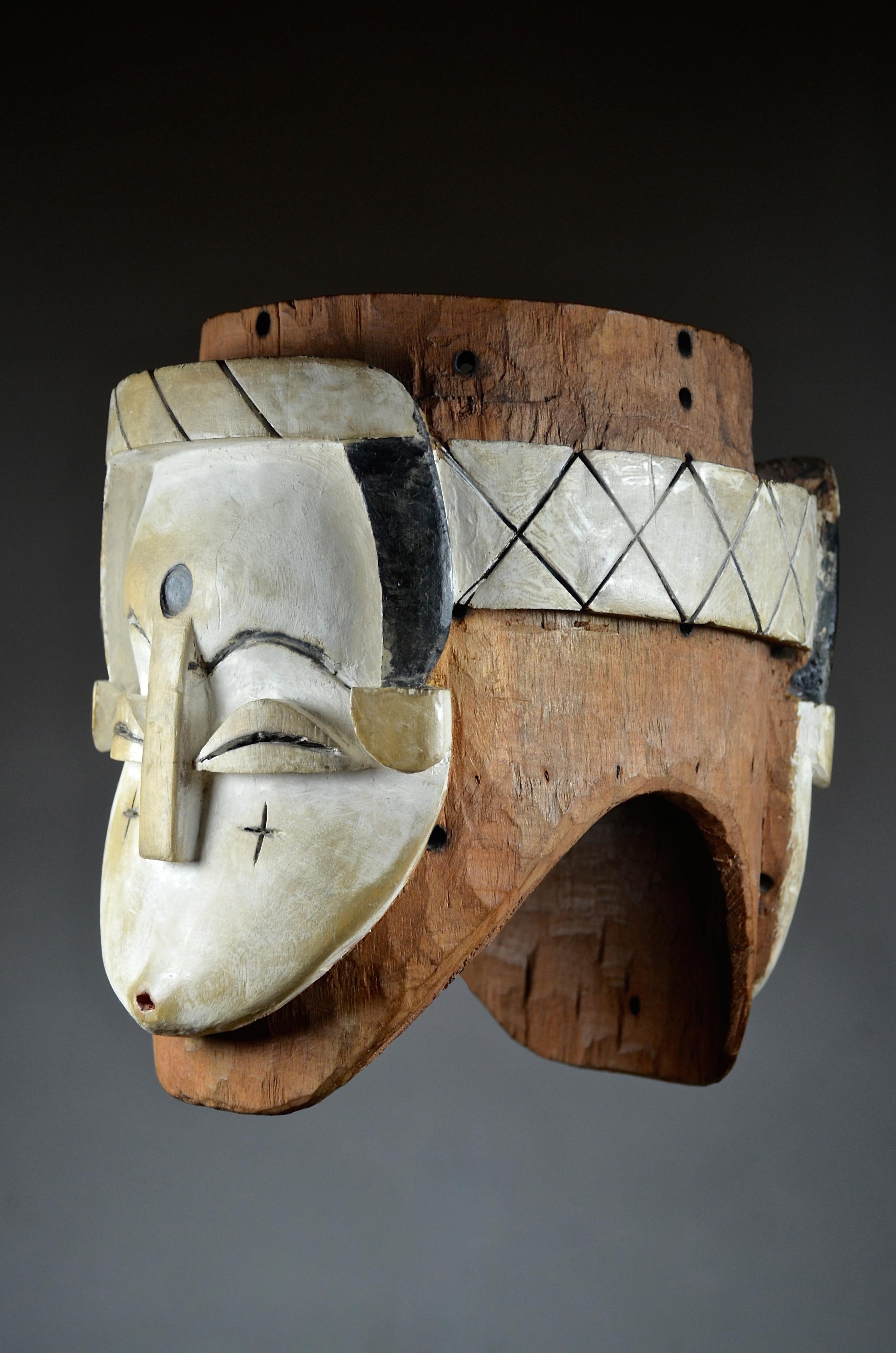 Gabonese Ngontang / Fang Mask For Sale