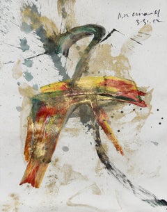Untitled, Abstract Expressionist Oil Painting by Nguyen Ducmanh