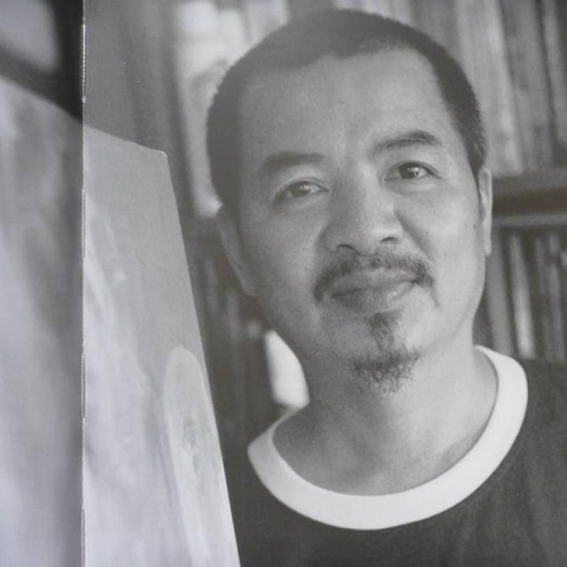 Ritratto di uomo, olio modernista vietnamita, Musei di Saigon e Ho Chi Minh City 5