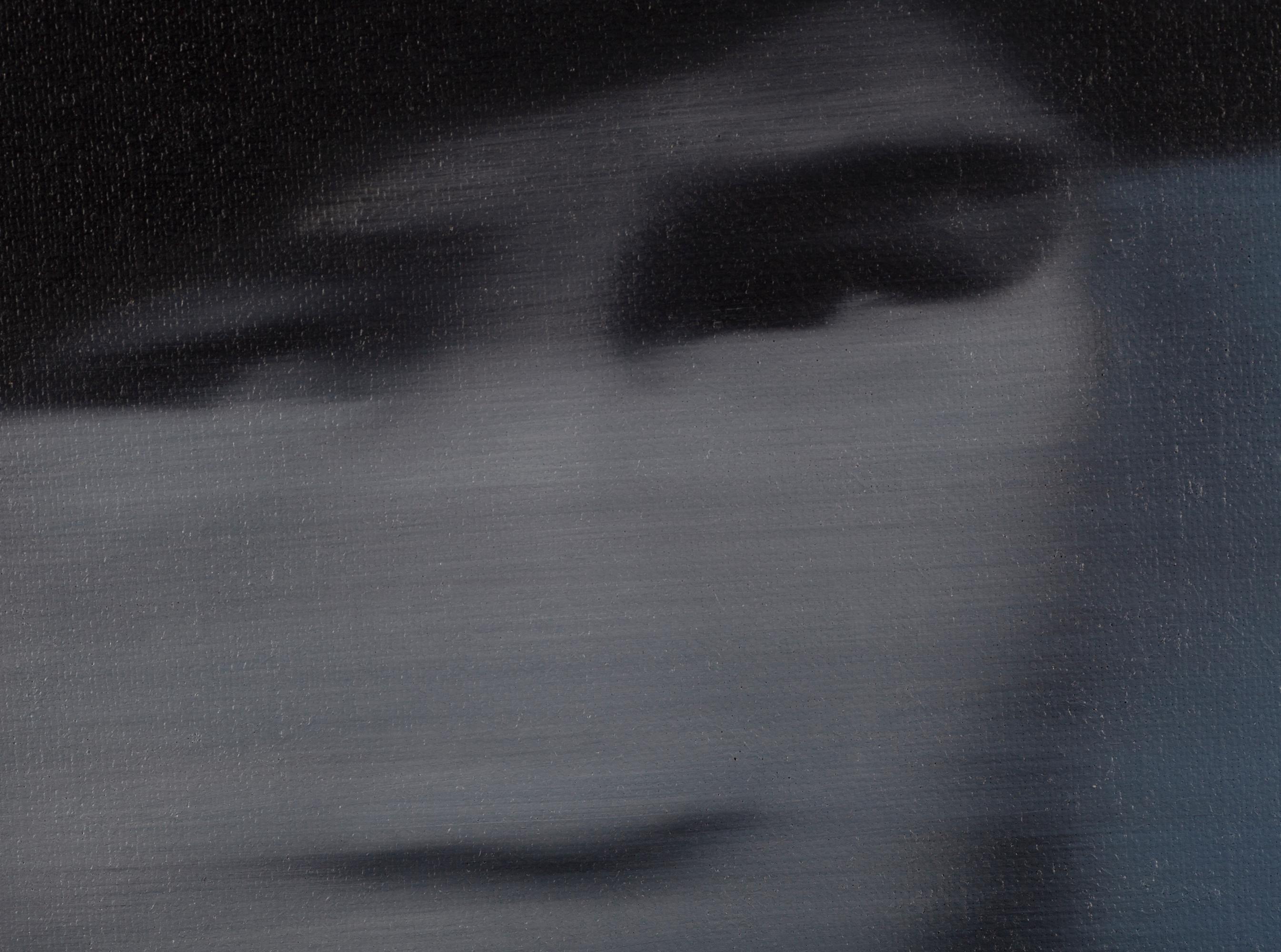Donna tribale indocinese IV - Portrait Painting Nero di Nguyen Quang Huy