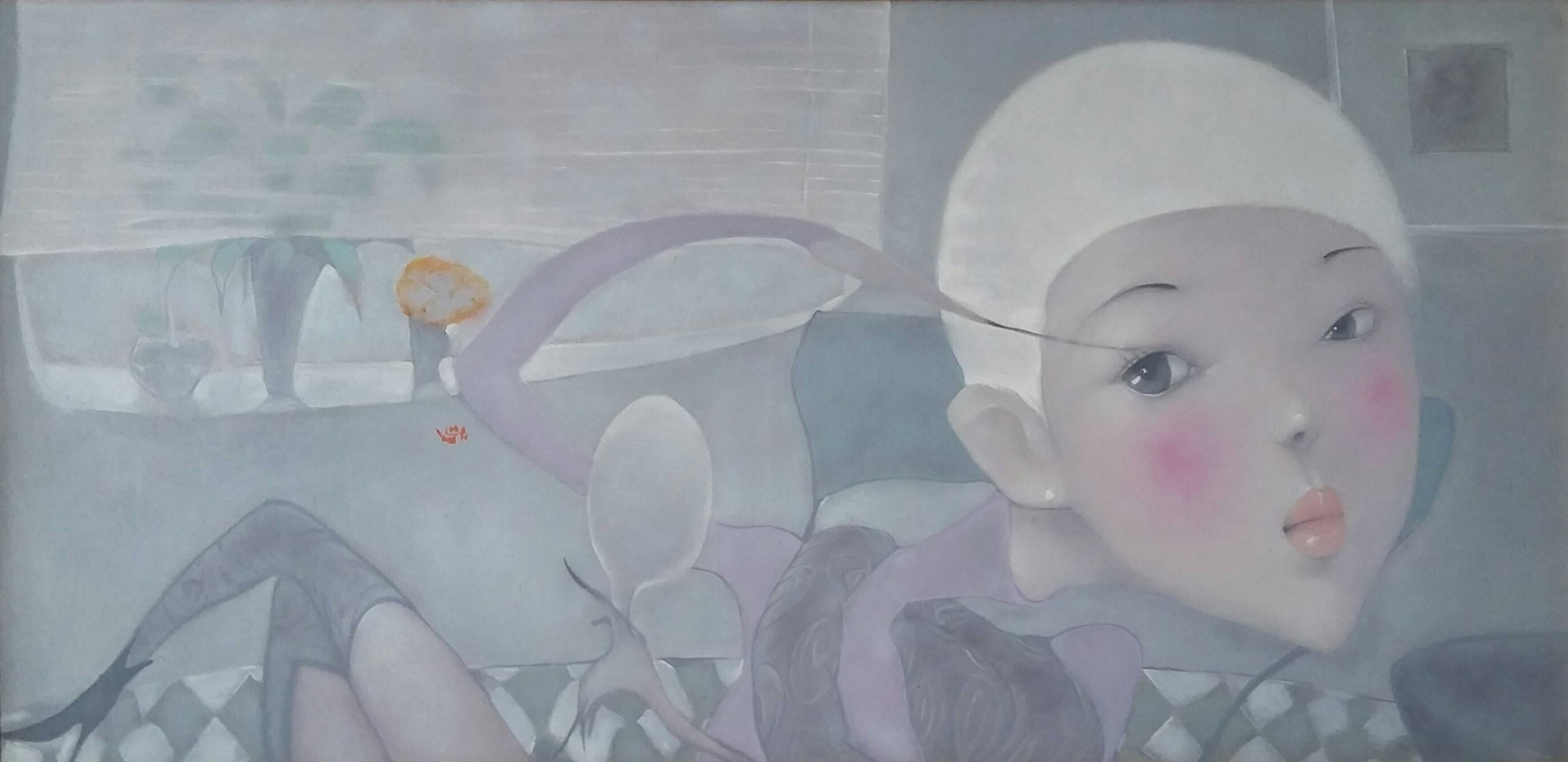 Figurative Painting di Nguyen Van Cuong - Sabato sera