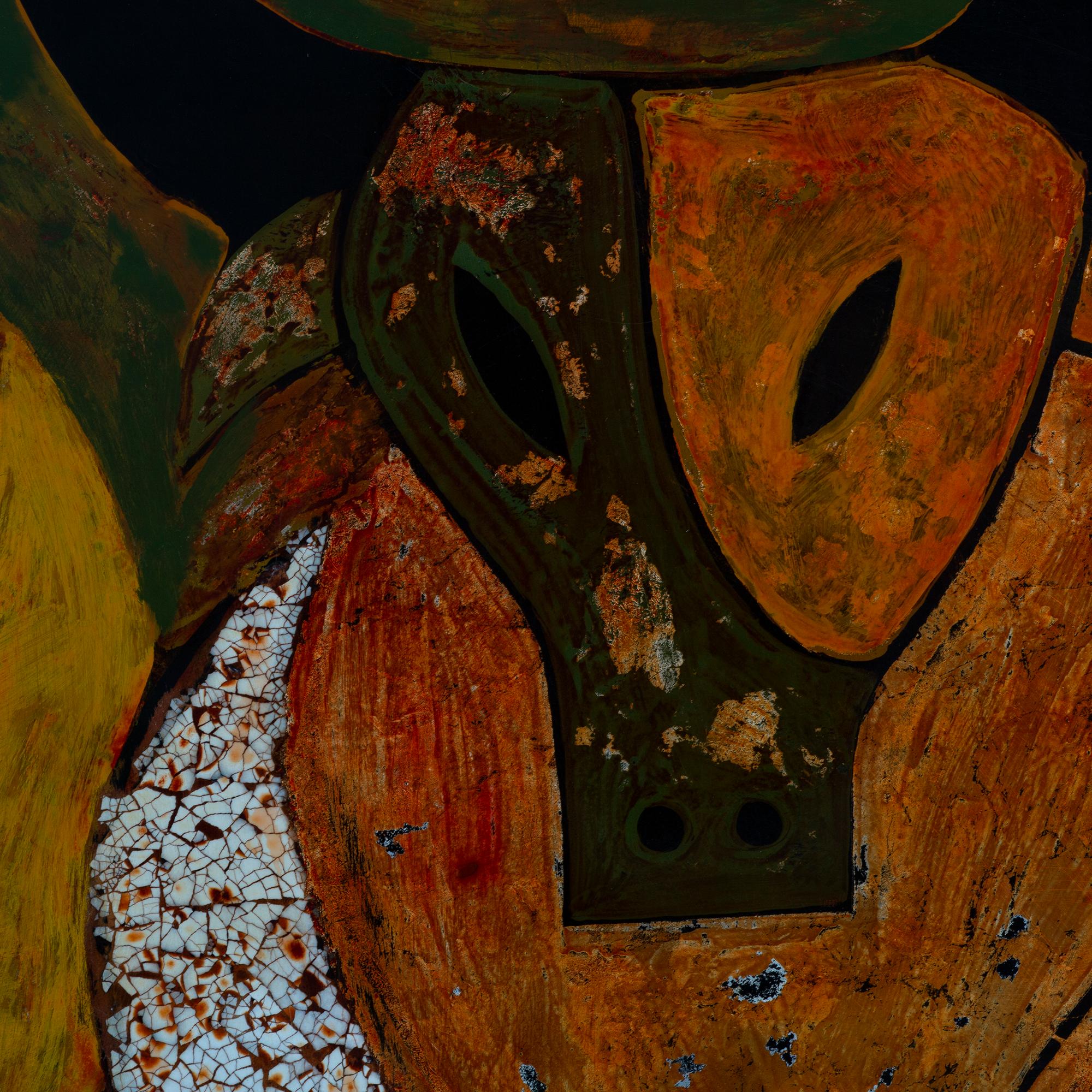 'Bull Song' Figurative Painting 2