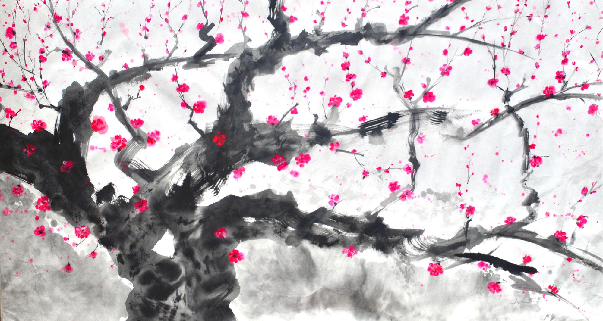 Nguyen Xuan Anh Landscape Painting - Pink Bud