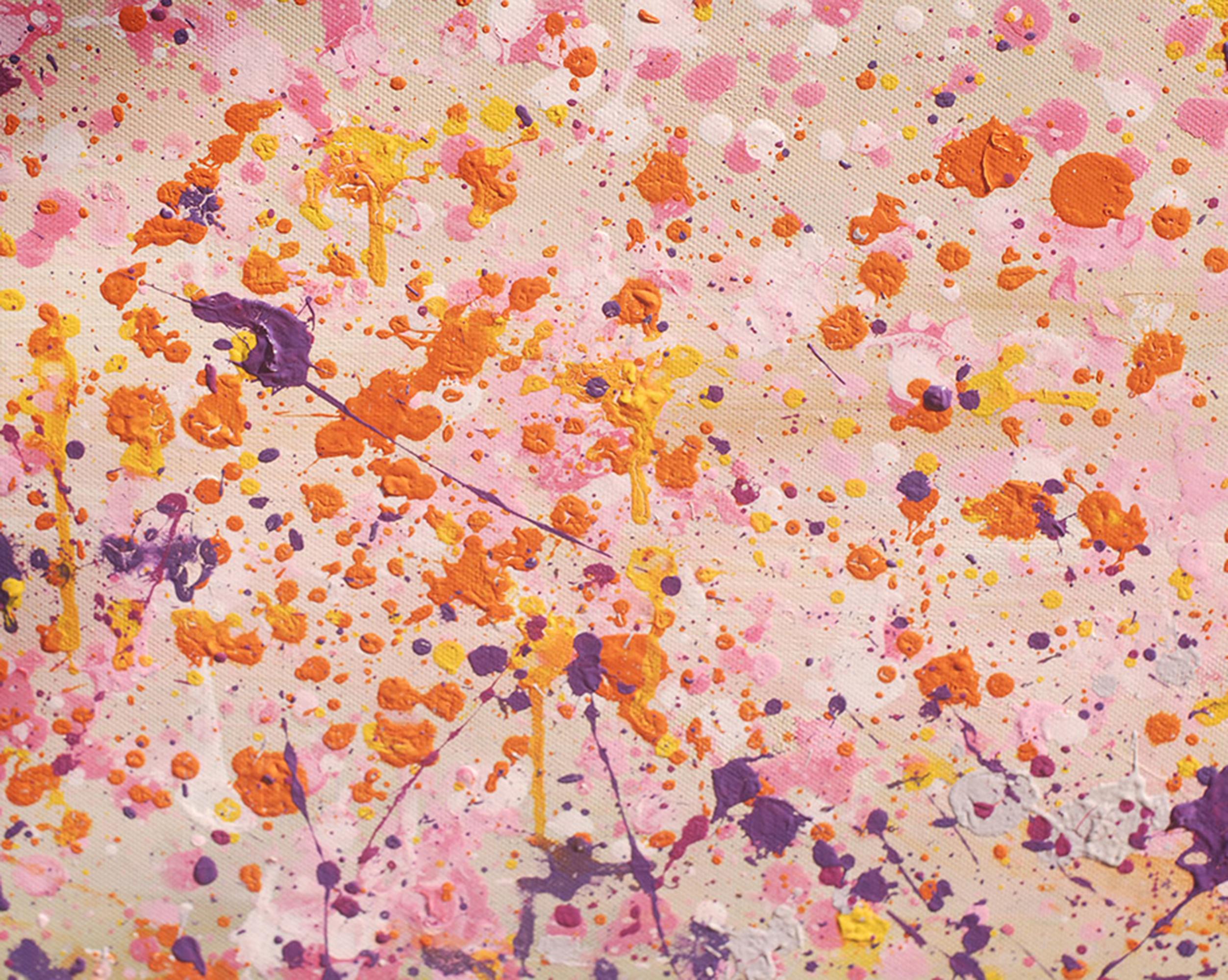 Le printemps rose - Contemporain Painting par Nguyen Xuan Anh