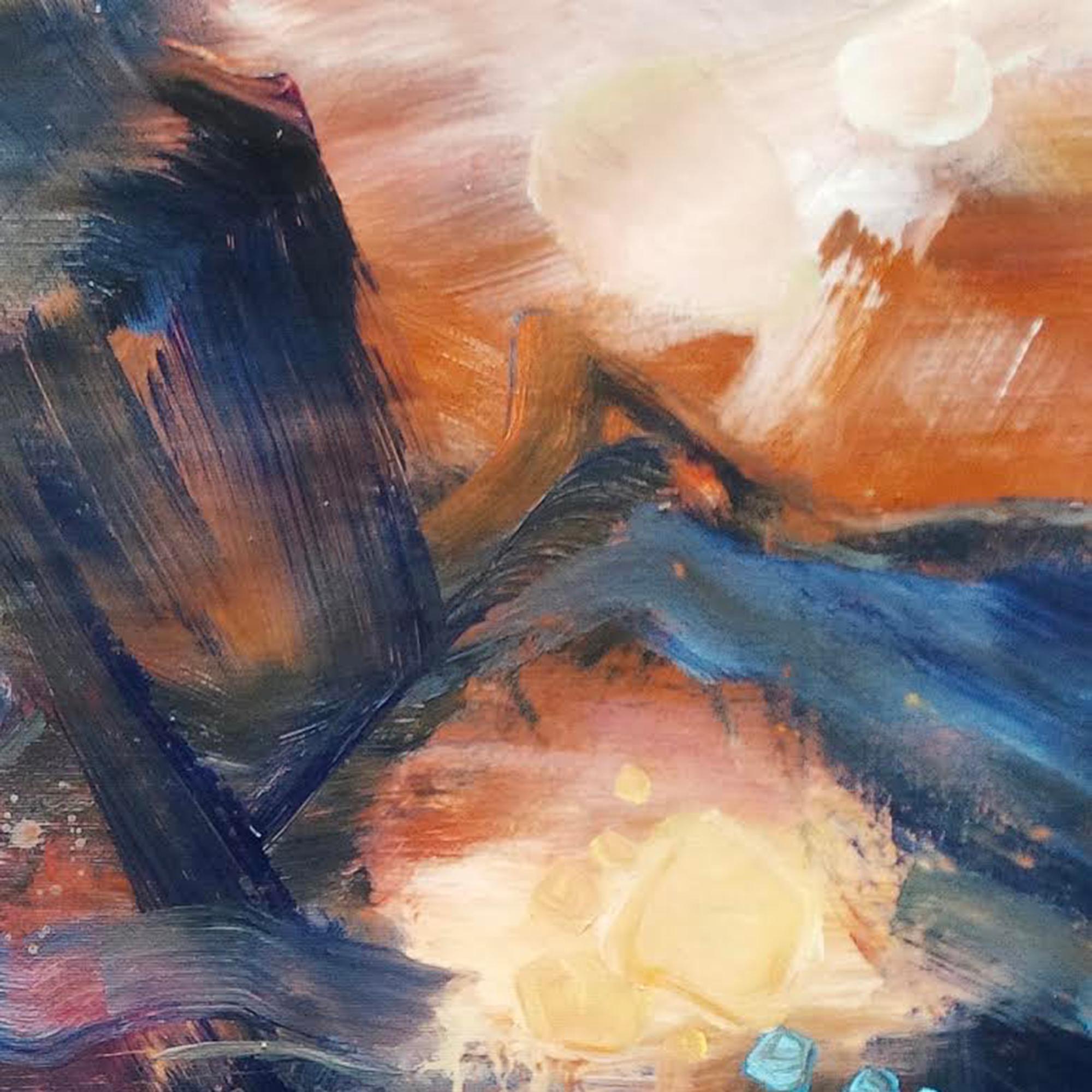 Soul Mountain - Contemporain Painting par Nguyen Xuan Anh