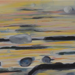 Gelber Sonnenuntergang