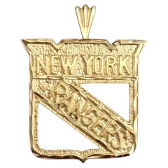 Ciondolo NHLS 14 Karat Yellow New York Rangers #22001