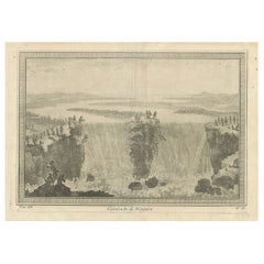 Cascate del Niagara, Cataracte de Niagara - Veduta incisa in Francia, 1780 ca.