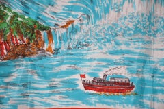 "Niagara Falls" Wonderfully Vivid Detailed Scarf