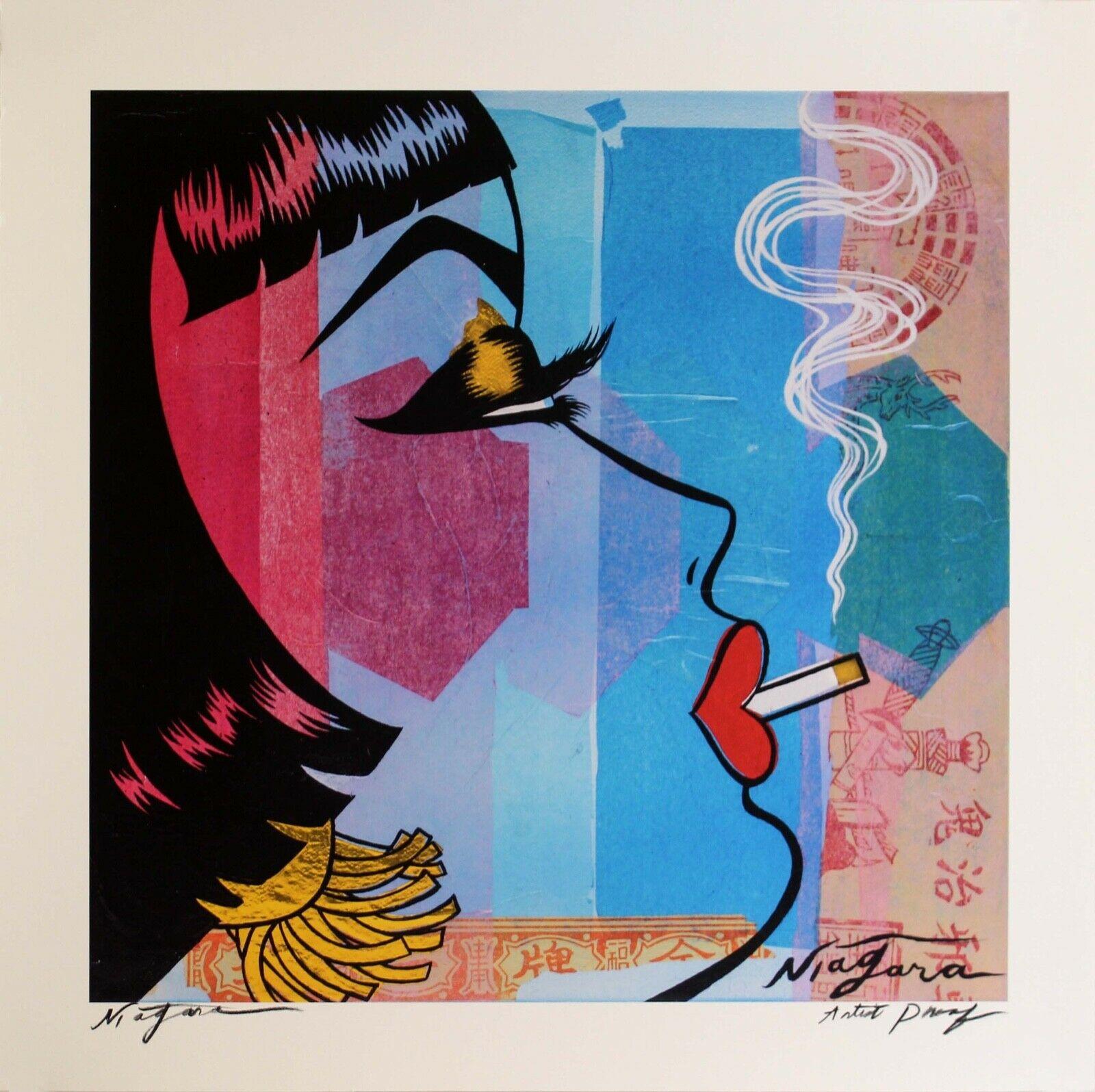 Le Shoppe Too in Michigan is offering this chic and sophisticated artist proof giclee titled 