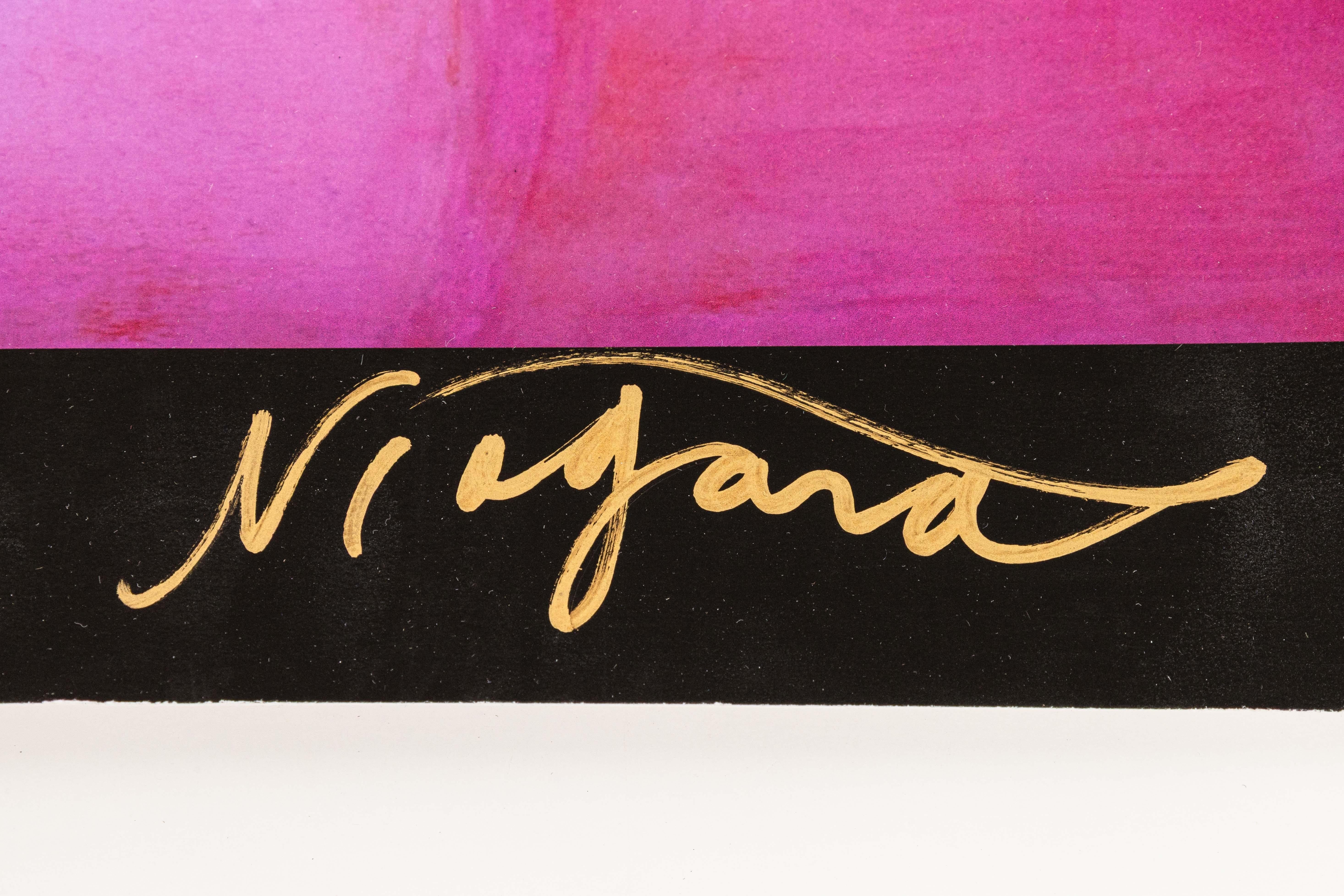 Niagara Stop (Diana Ross) Signierter zeitgenössischer Siebdruck auf Papier Ungerahmt 2022 im Angebot 3