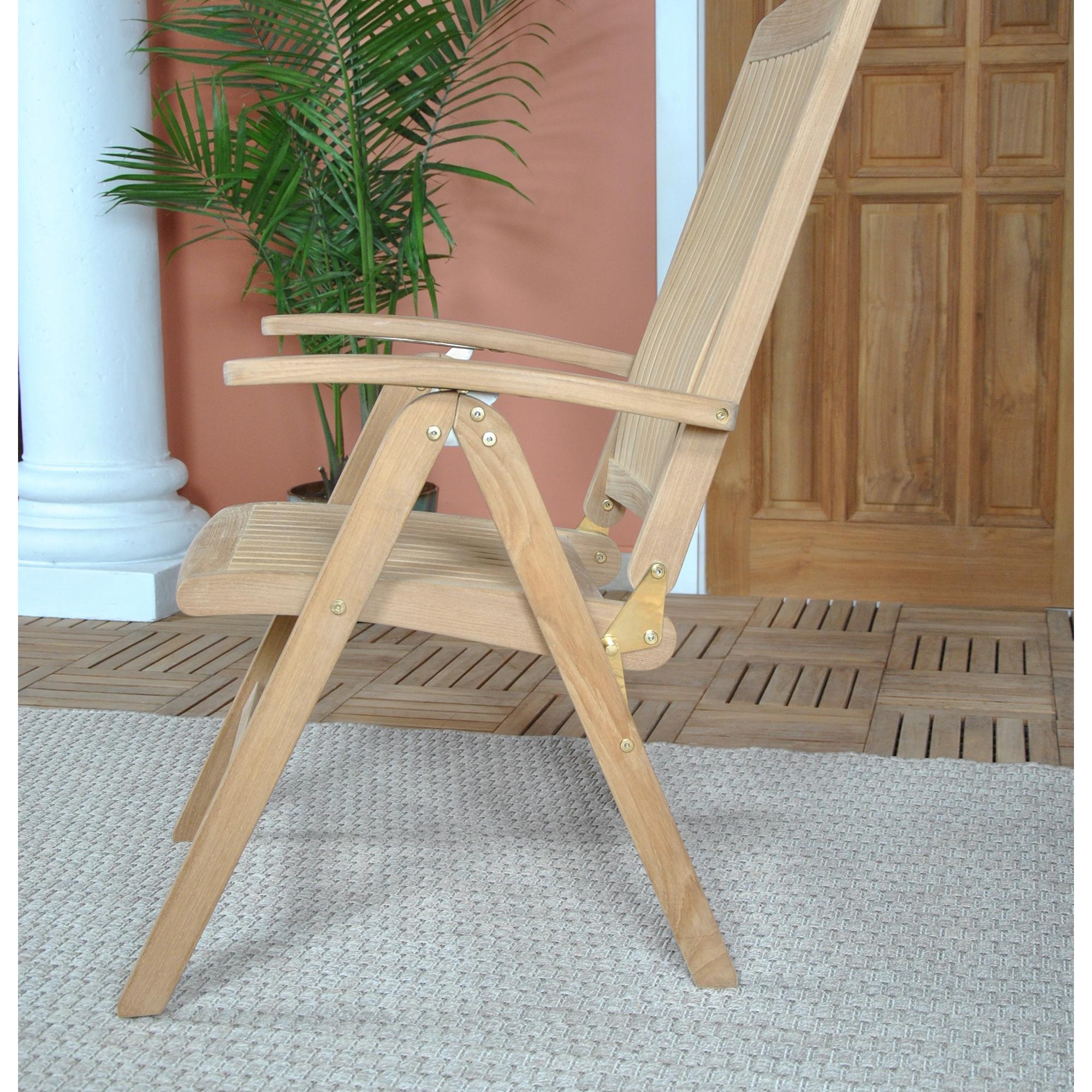 Niagara-Kornwallstuhl aus Teakholz im Angebot 1