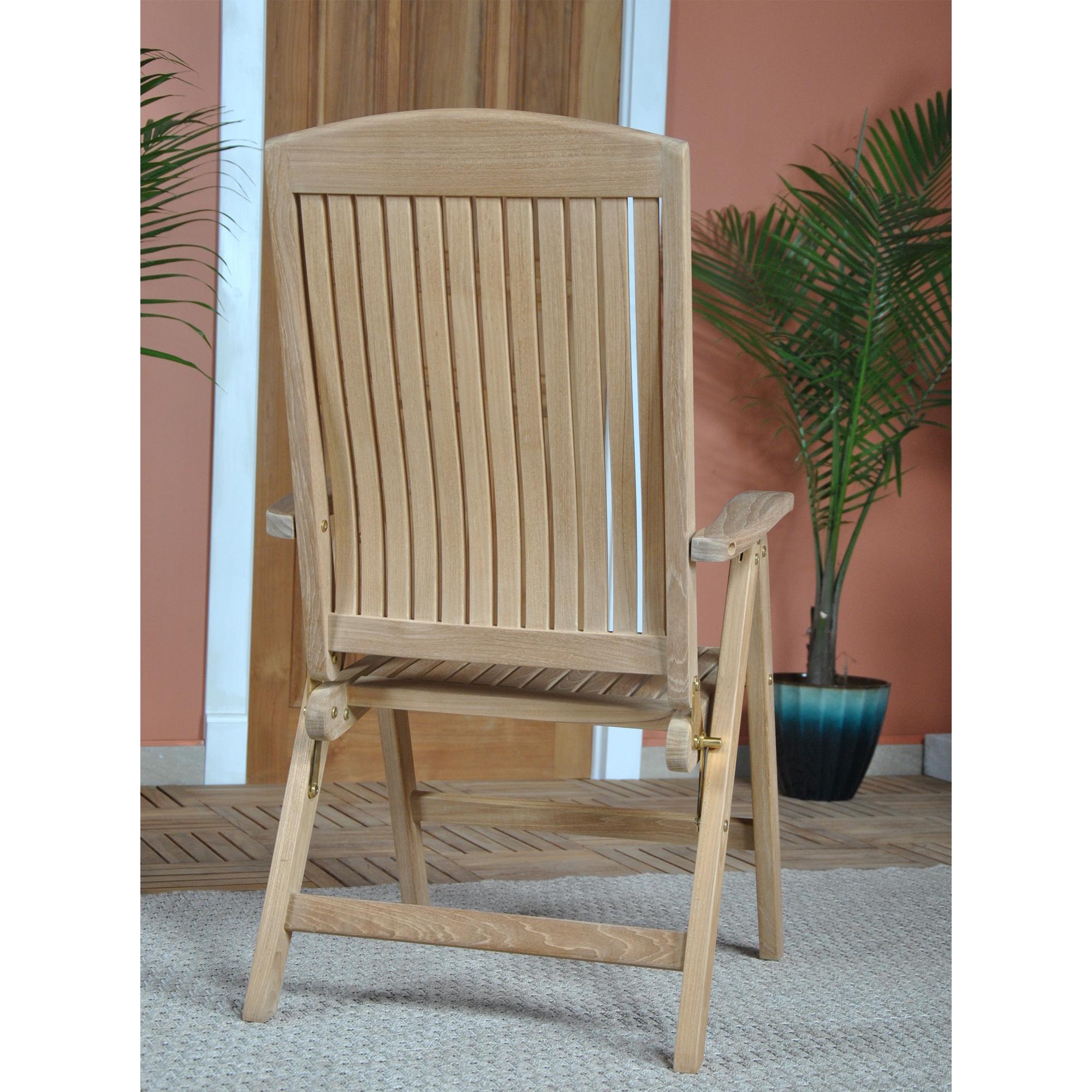 Niagara-Kornwallstuhl aus Teakholz im Angebot 2