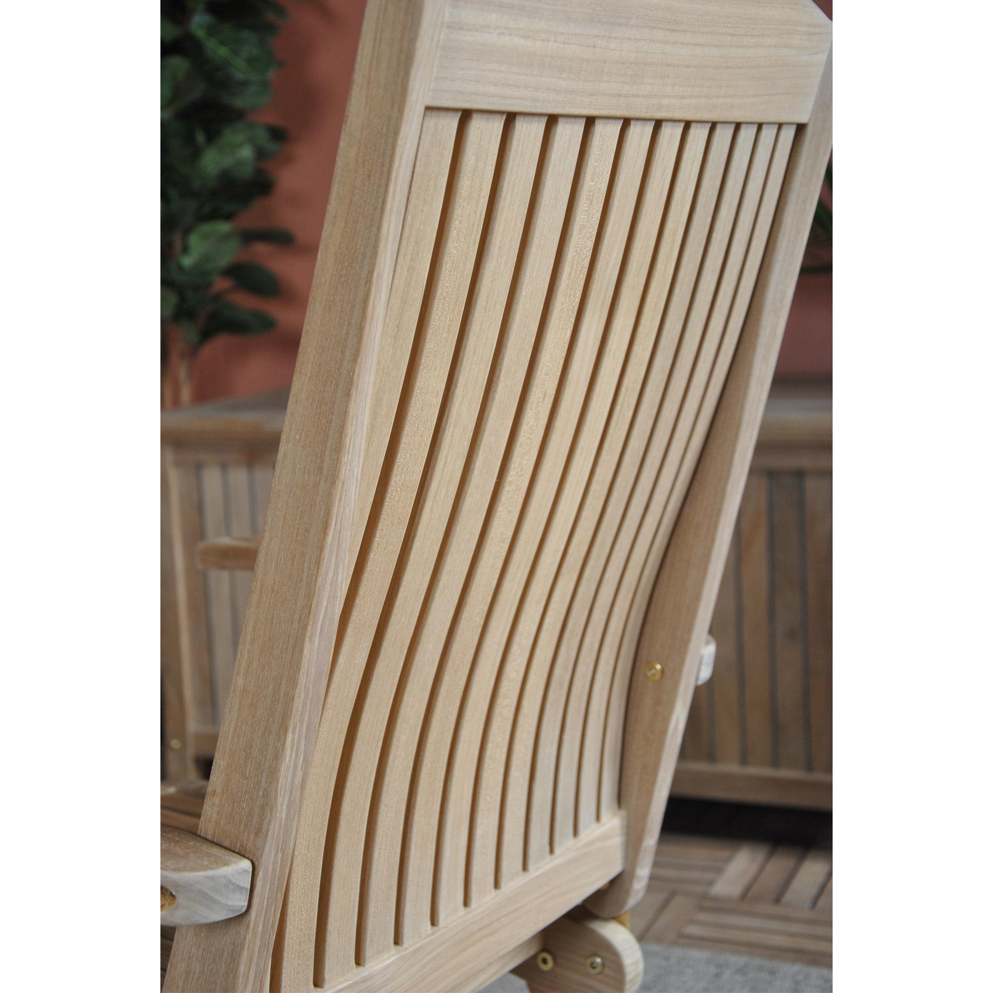 Niagara-Kornwallstuhl aus Teakholz im Angebot 4