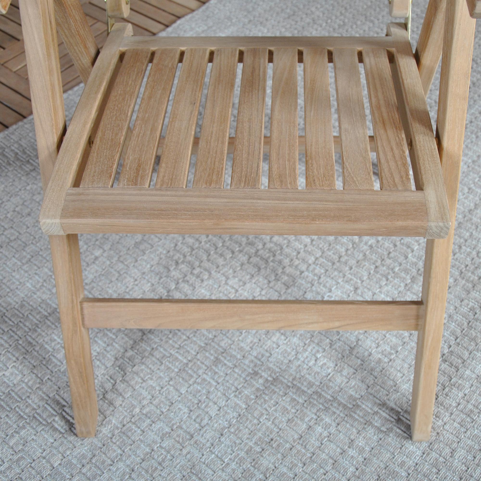 Chaise Niagara Teak Crown 1