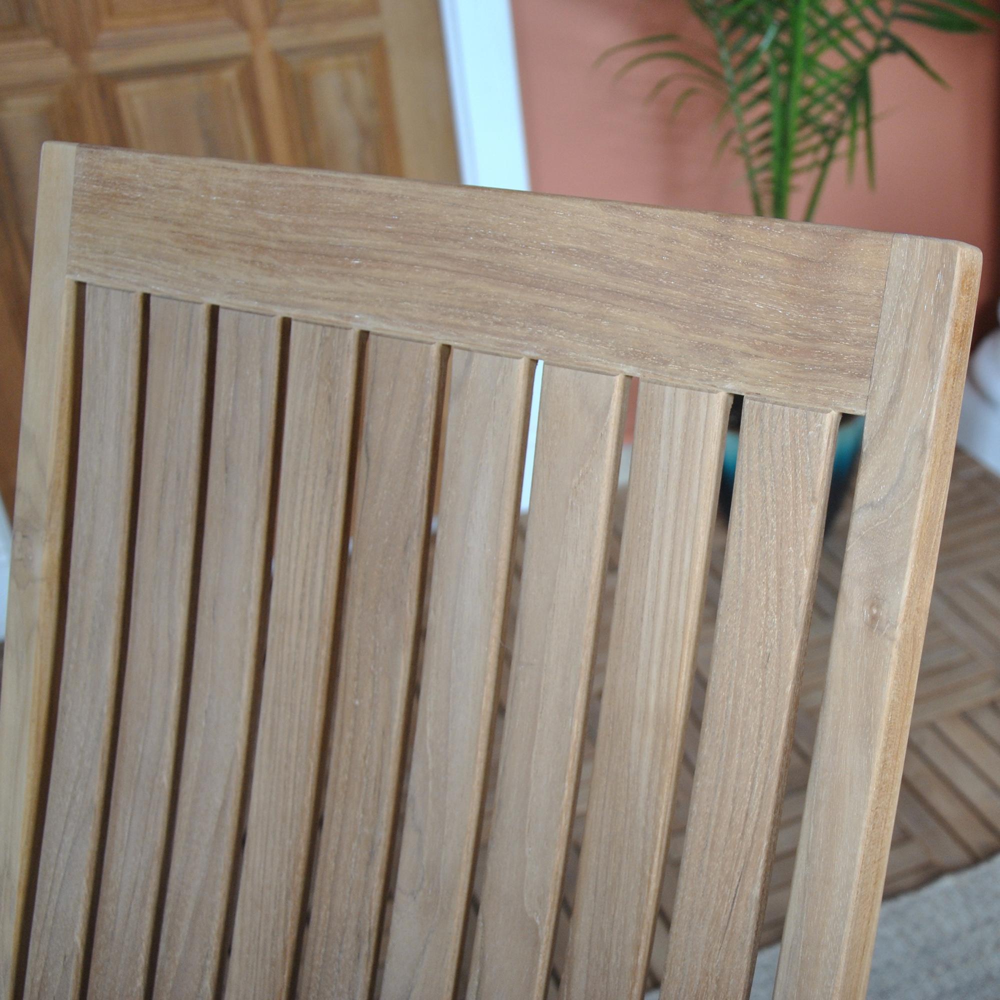 Chaise Niagara Teak Crown 2