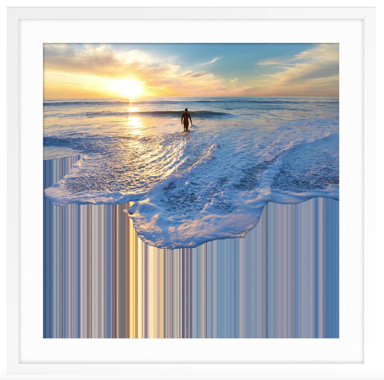 Schaumstoff (Grau), Color Photograph, von Niall Staines