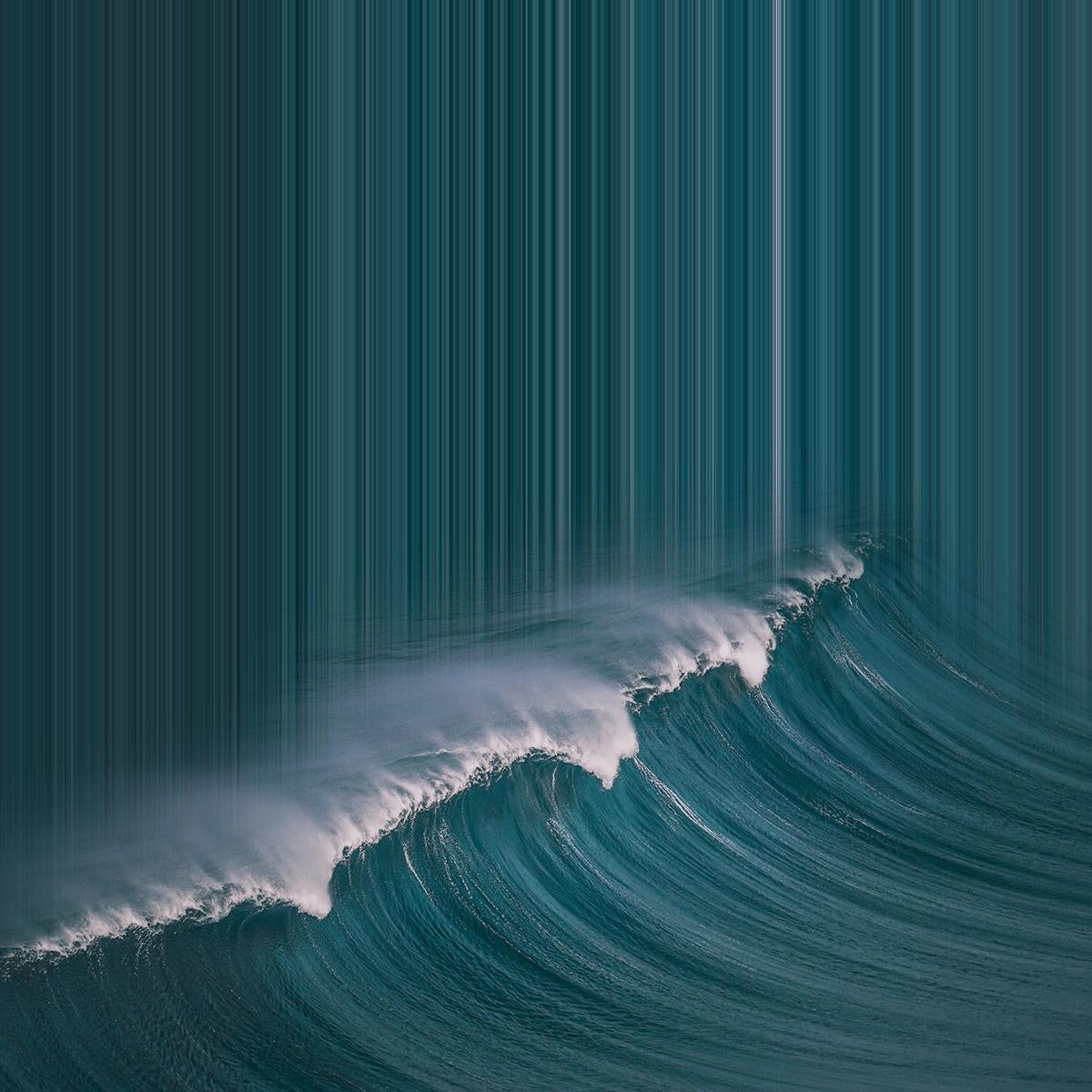Niall Staines Color Photograph - Making Waves