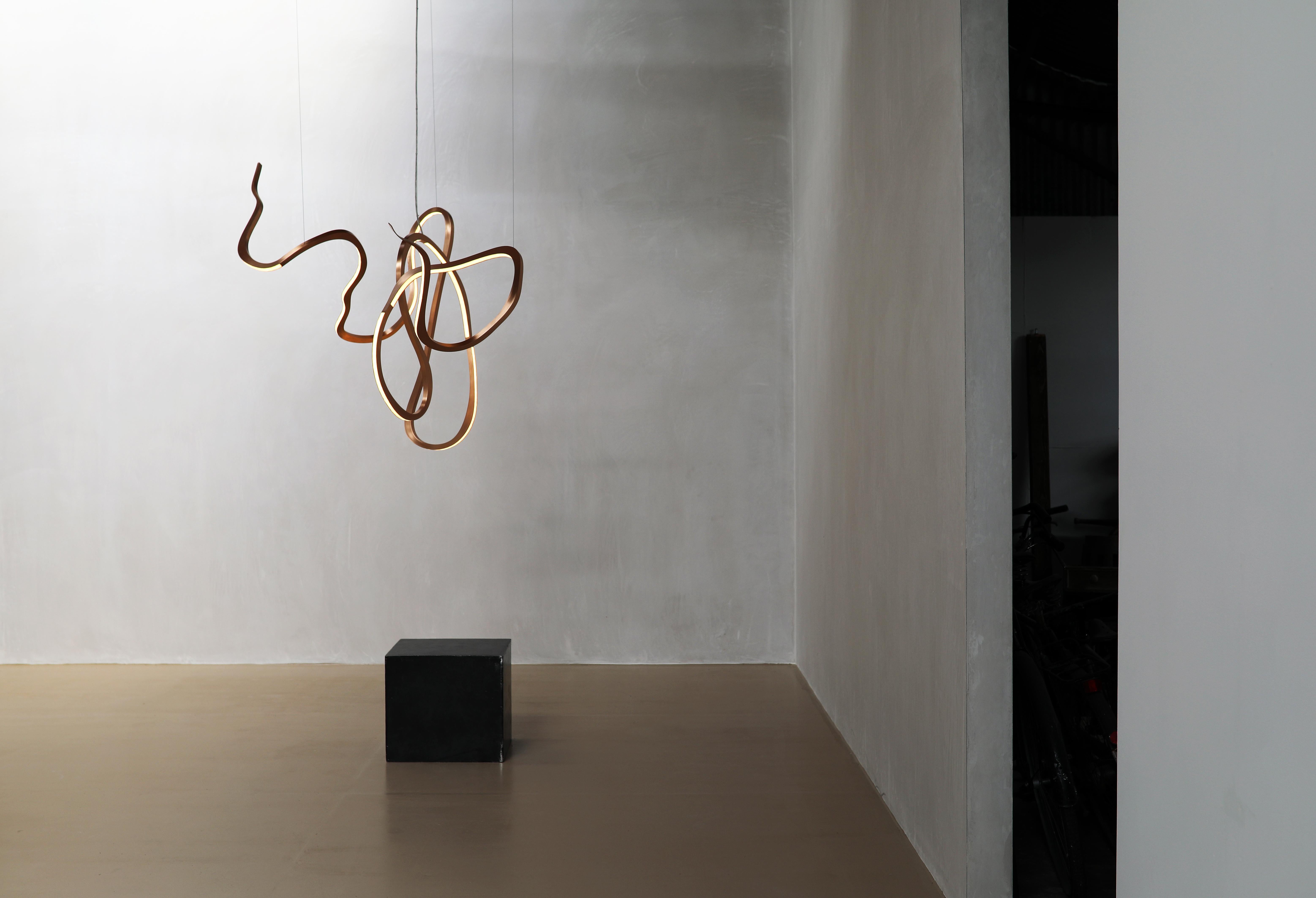 Niamh Barry, Artist's Hand IV, Suspended Light Sculpture, Ireland, 2020 For Sale 2