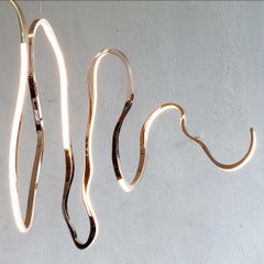 Niamh Barry, "Artist's Hand, " Suspended Light Sculpture, Ireland, 2020
