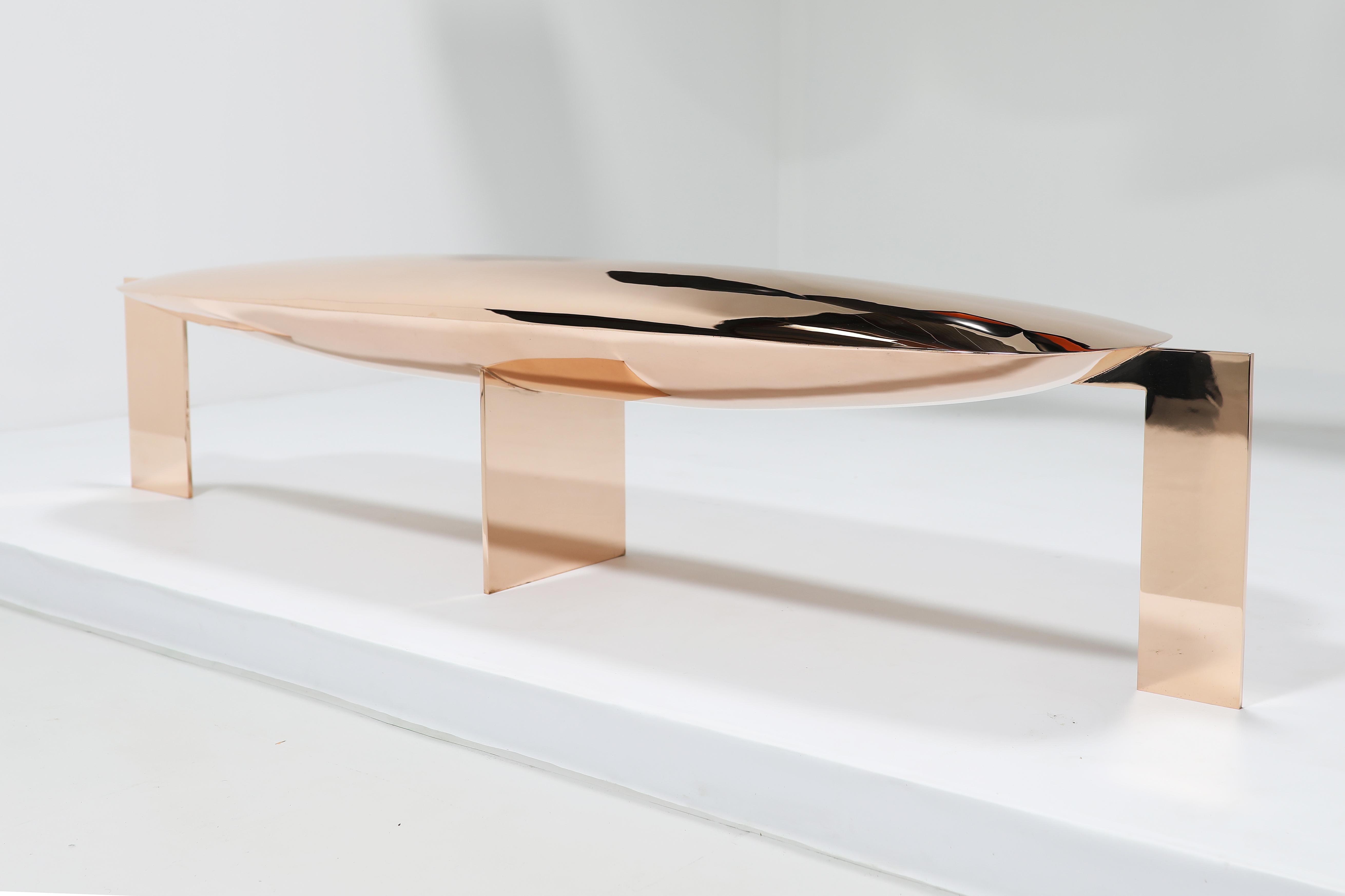 Polished Niamh Barry, Ghost, Contemporary Sculptural Bench, Ireland, 2022 For Sale