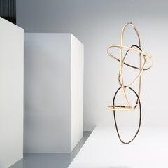 Niamh Barry, "Tilted Head, " Suspended Light Sculpture, Ireland, 2014