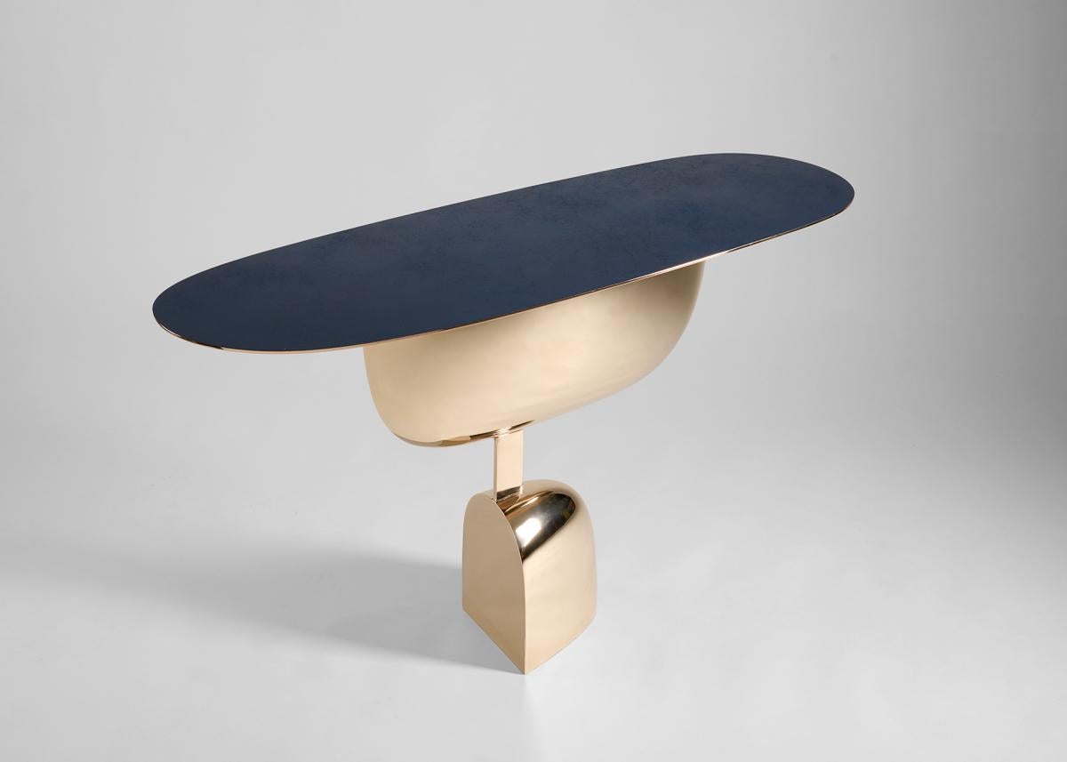 Patinated Niamh Barry, Top Top, Contemporary Sculptural Console, Ireland, 2022 For Sale