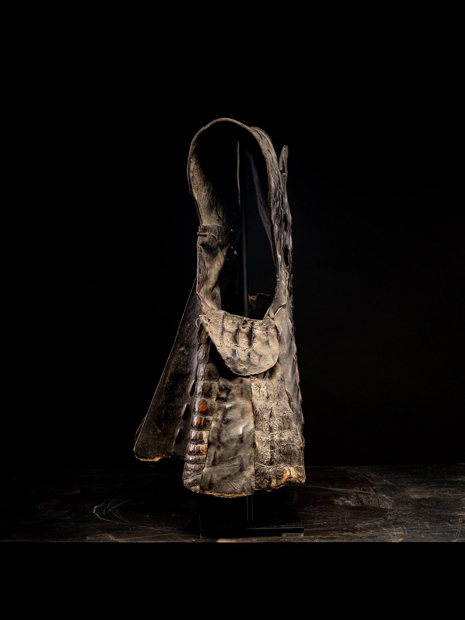 Indonesian Nias Oroba Leather vest-shaped Cuirass Armor.