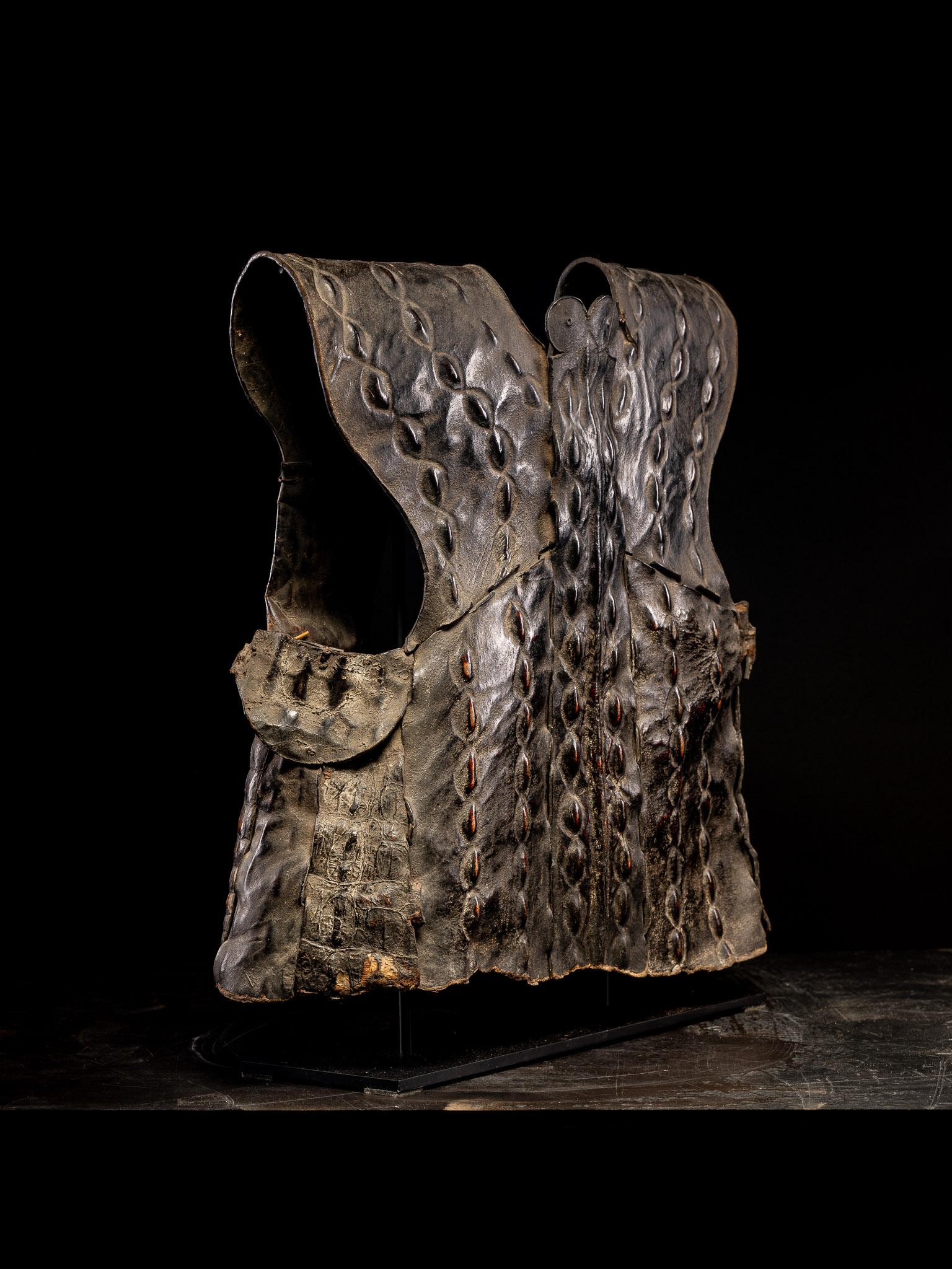 Hand-Crafted Nias Oroba Leather vest-shaped Cuirass Armor.