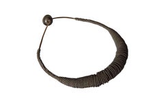 Nias Tribe 'Nifatali-tali' Hand-Woven Wire Necklace, Indonesia c. 1900