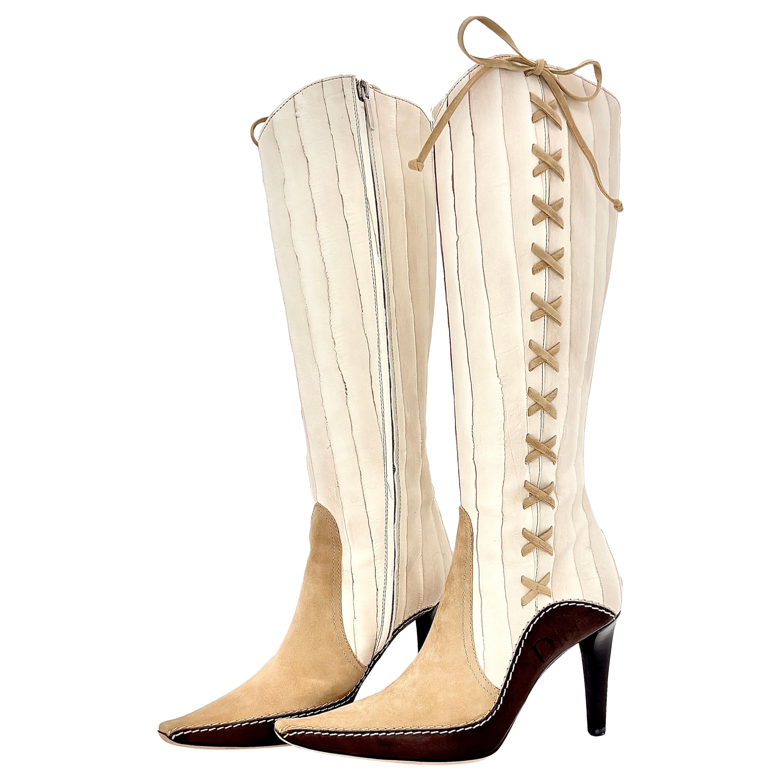 Dior Cowboy Boots - 2 For Sale on 1stDibs | christian dior cowboy
