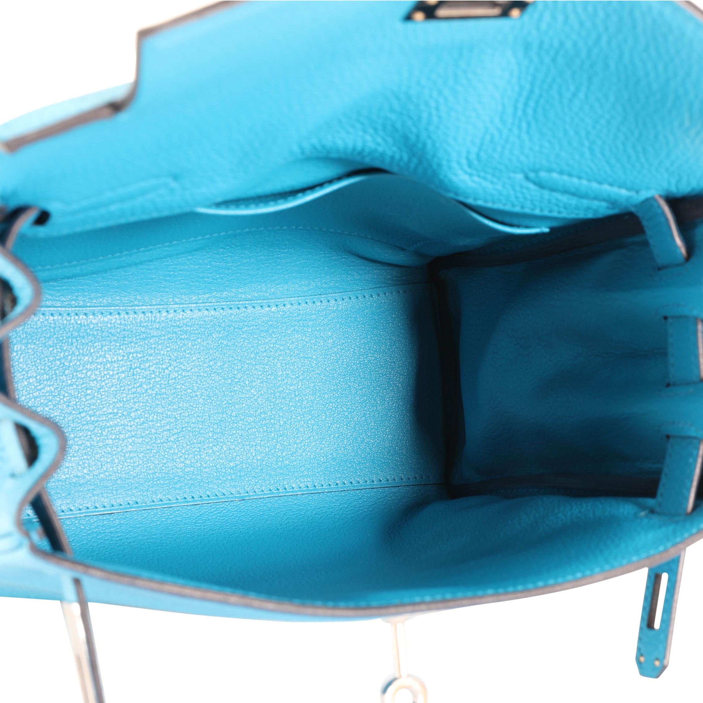Women's NIB Hermès Bleu Frida Clémence Kelly Ado II Backpack PHW