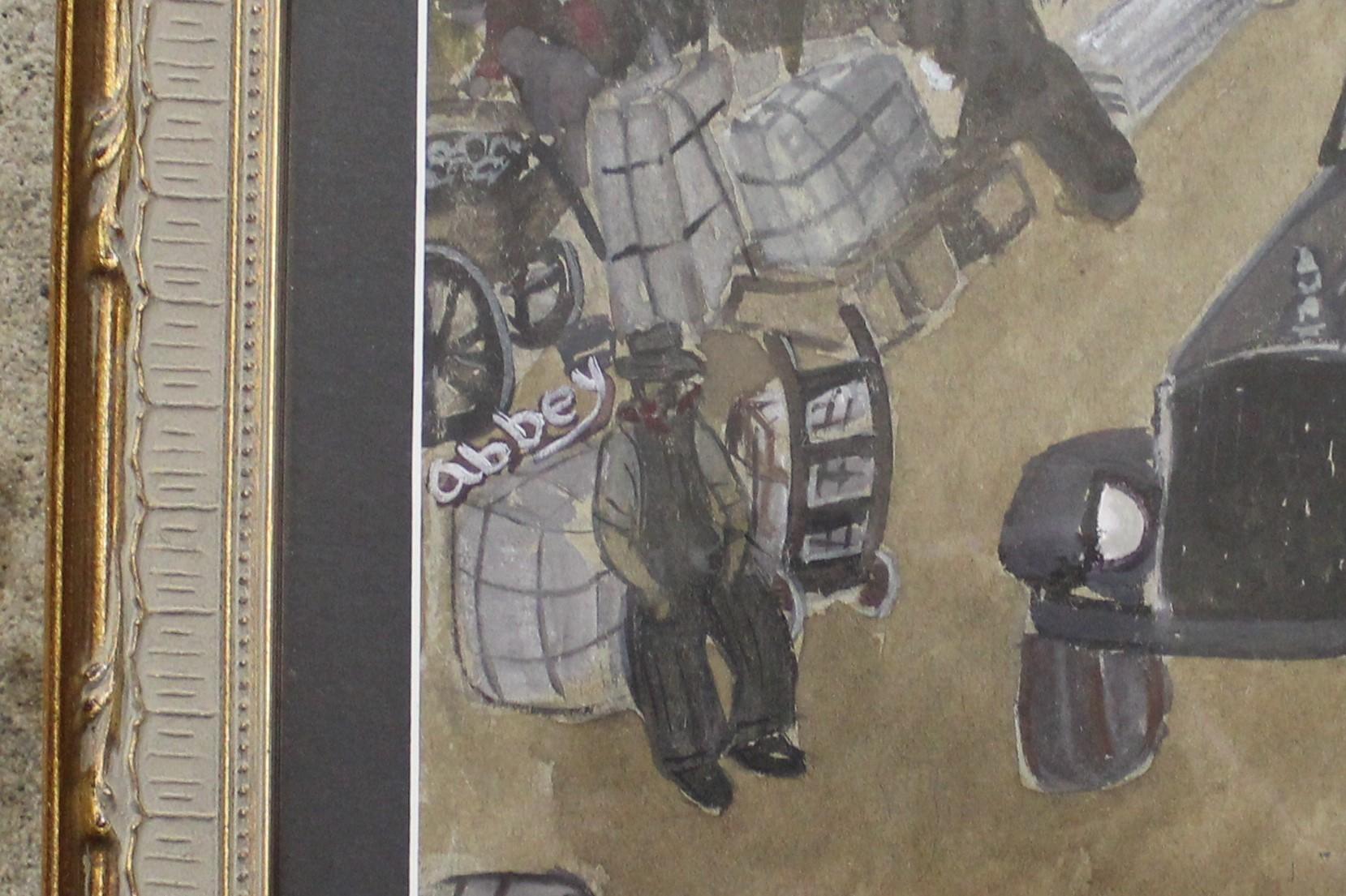 American Niberg Abbey Painting