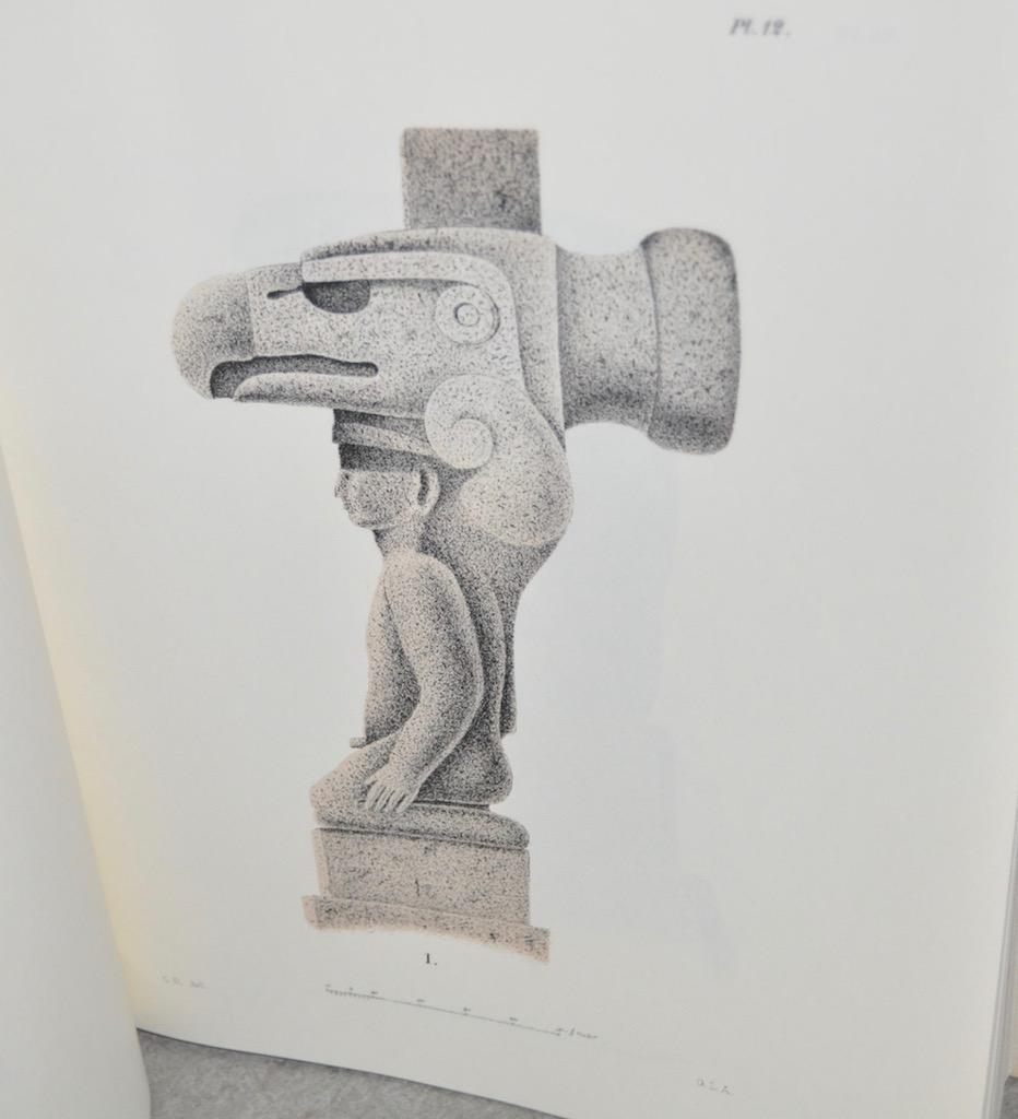 Nicaraguan Antiquities by Carl Bovallius, c.1970 In Fair Condition For Sale In San Francisco, CA