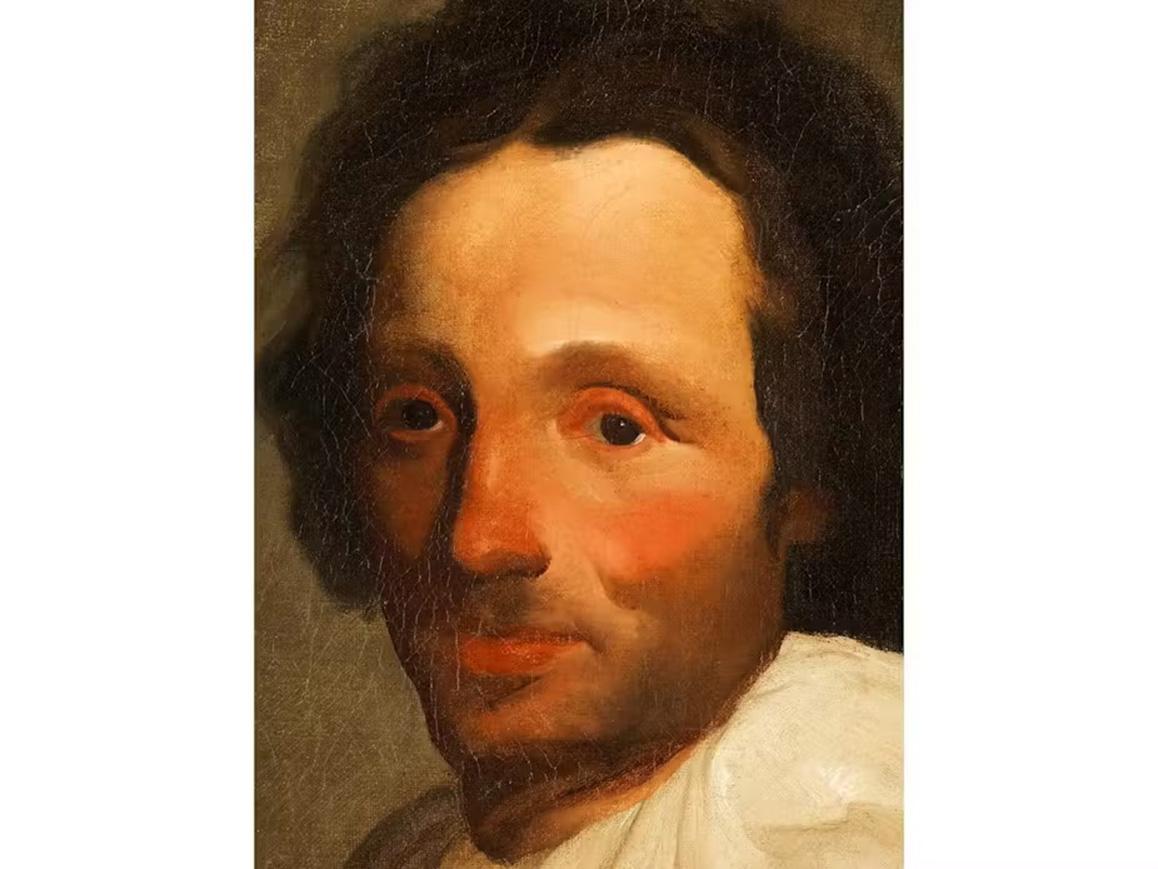 Niccolò Cassana (Venedig, Italien, 1659 - London, UK, 1713)
Titel: Self-Portrait
Medium: Öl auf Leinwand
Maße: ohne Rahmen 64 x 54 cm - mit Rahmen 89 x 78 cm
Antik geformter Kassettenrahmen aus Holz, vergoldet und mit