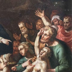 Nicolò Cercignani: Die Verklärung, nach Raffael, 16. Jahrhundert, Öl auf Kupfer