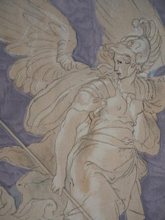 L'ange de la victoire - Lithographie