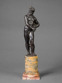 Antique Venetian bronze figure of Hercules by the circle of Roccatagliata