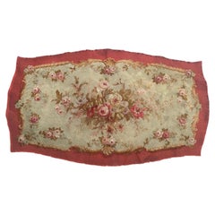 nice 19th Century Aubusson Tapestry Sofa Cover