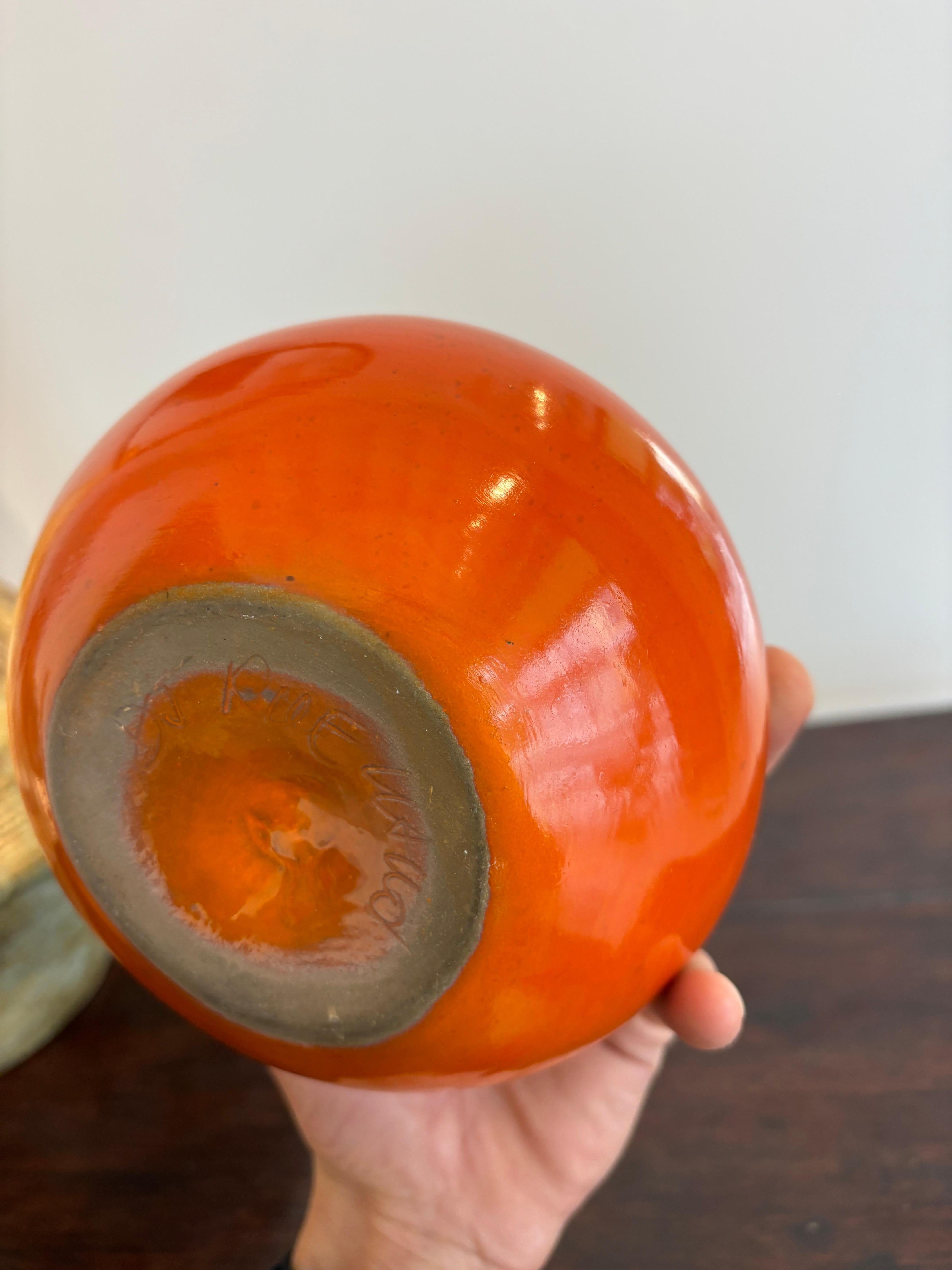 Nice and rare vase by Jacques and Dani Ruelland For Sale 3