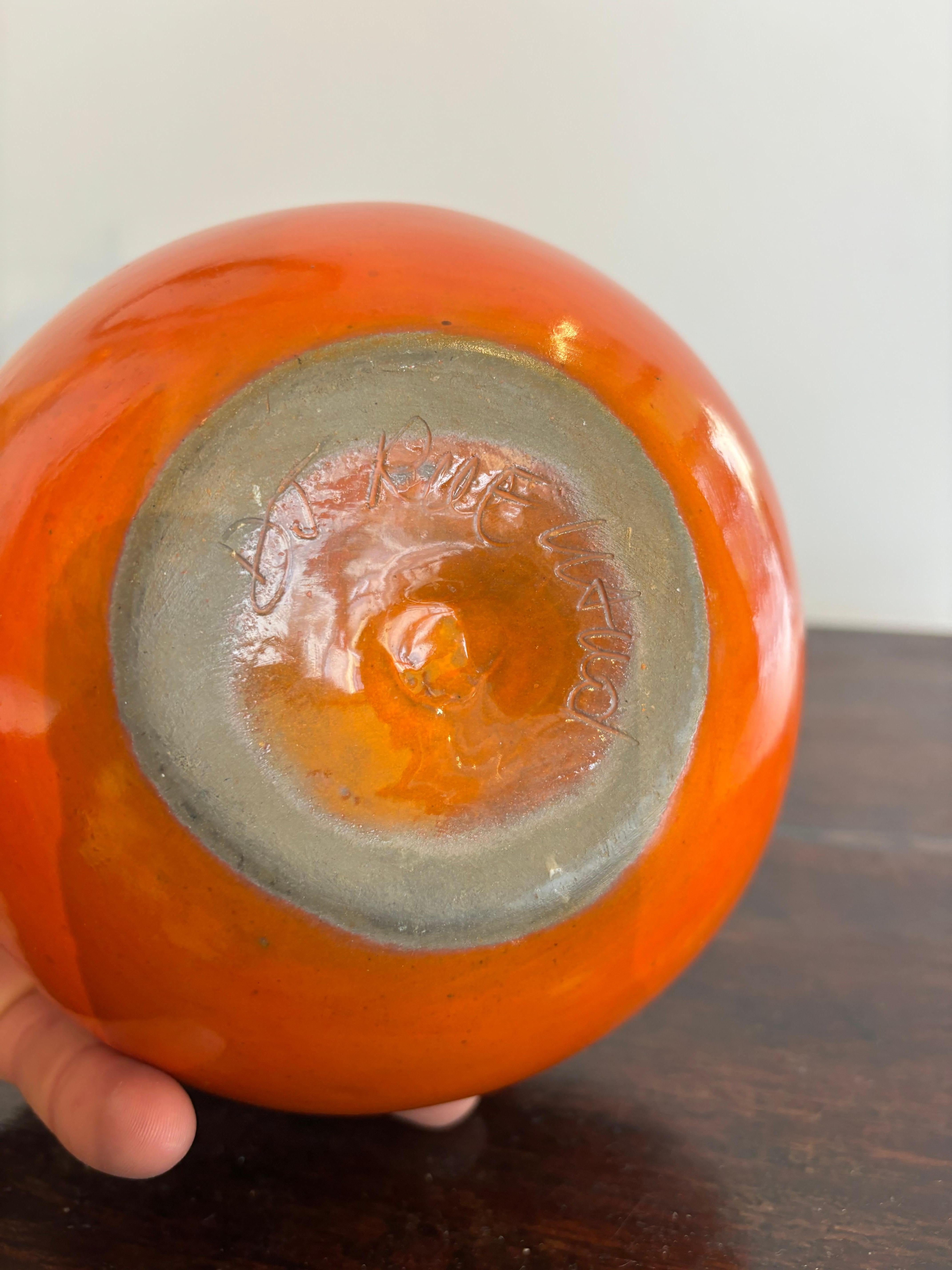 Nice and rare vase by Jacques and Dani Ruelland For Sale 5