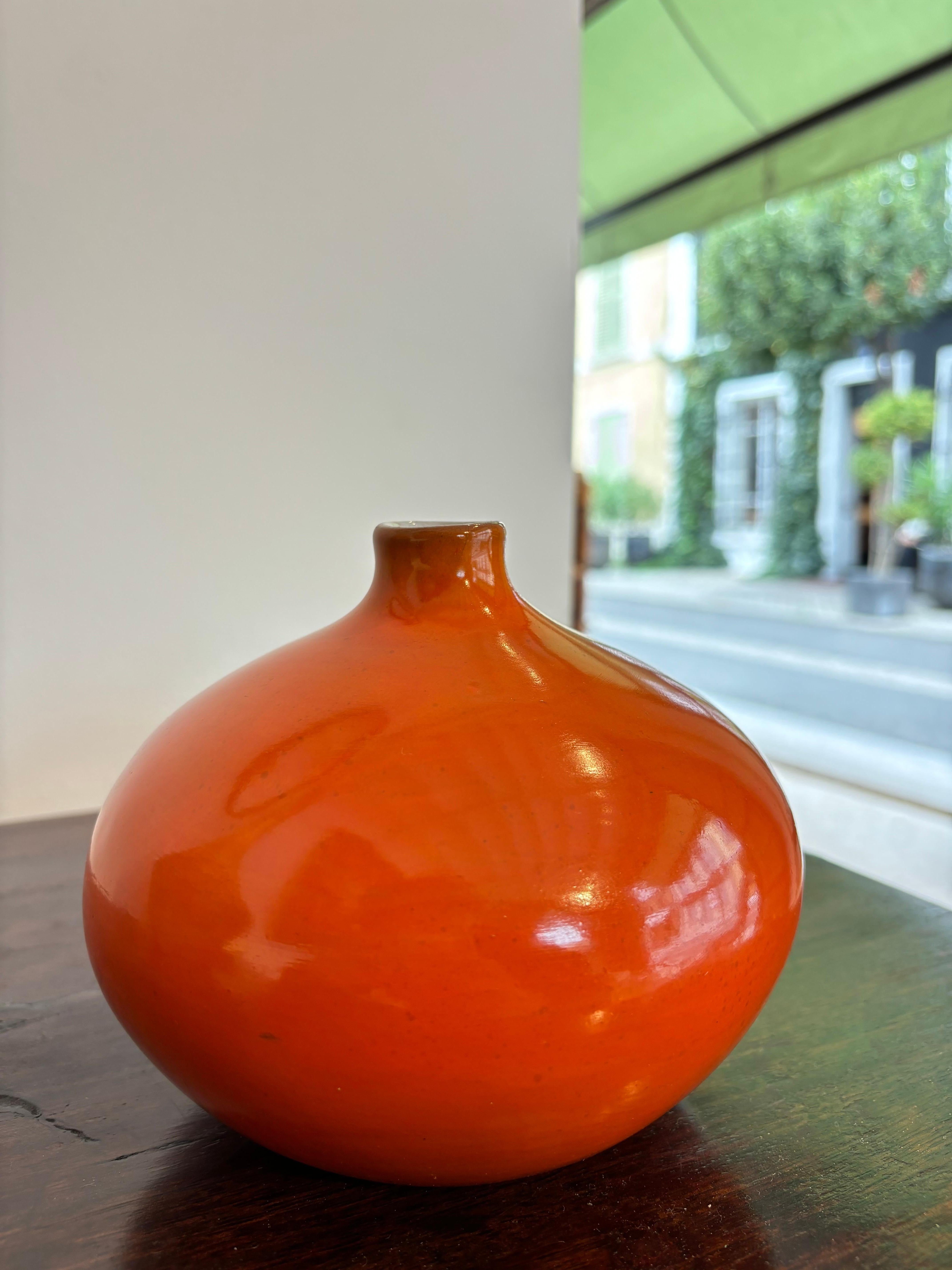 Nice and rare vase by Jacques and Dani Ruelland In Good Condition For Sale In SAINT-OUEN-SUR-SEINE, FR